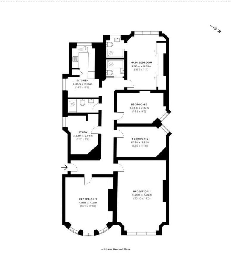 Modern 4 Bdr 3 Bth Apt Minutes From Edgware Road London Eksteriør billede